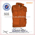 Sunnytex China Hottest multi pocket men's casual vests jackets